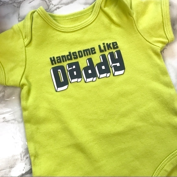 CARTER'S Handsome Like Daddy Onesie - Picture 2 of 4